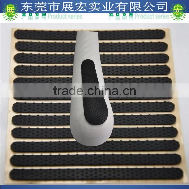 3M tape self adhesive 80*6MM silicone antislip strips
