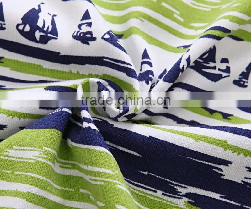 Men's full printed short t shirt (100%cotton )with round neck
