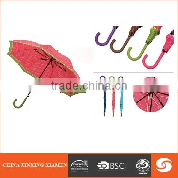 lace umbrella high quality auto open lace straight umbrella