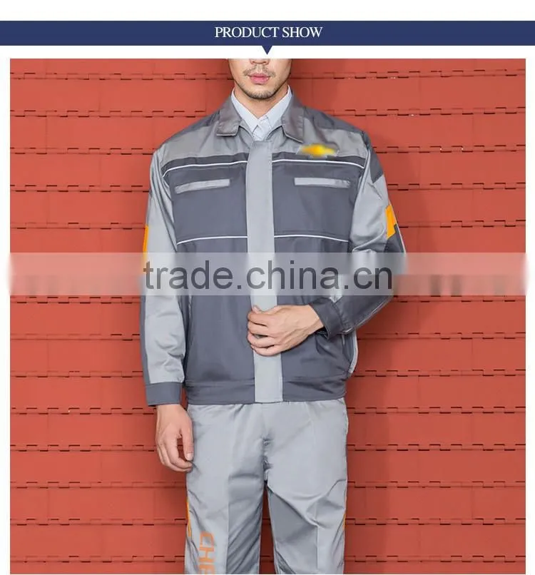 Tailor Mechanic Long Sleeve Men's Antistatic Workwear Jacket