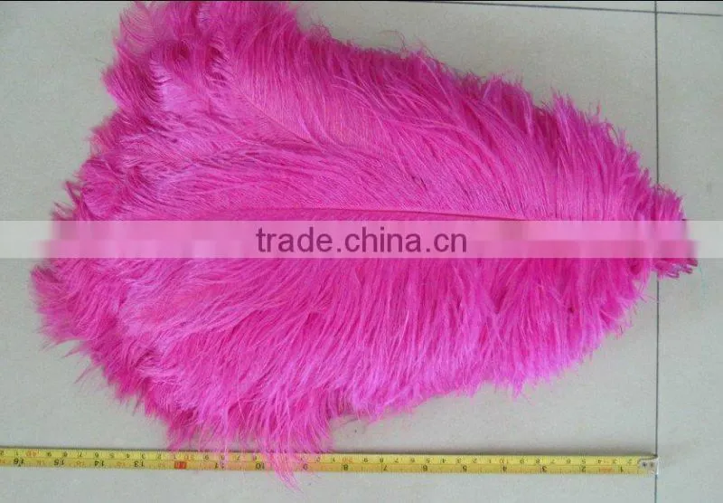 Snow White Ostrich Feather Wing Plume/Drab for Wedding Centerpiece Decoration