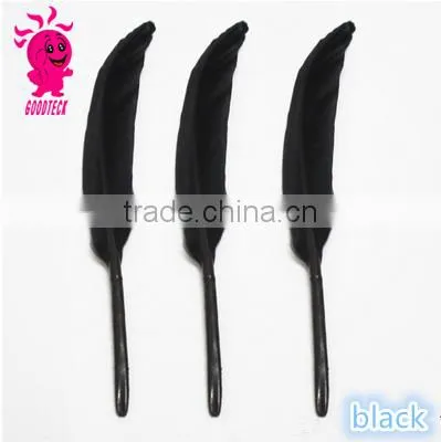 Wholesale multicolor decotation goose feather for party and wedding,10-15cm