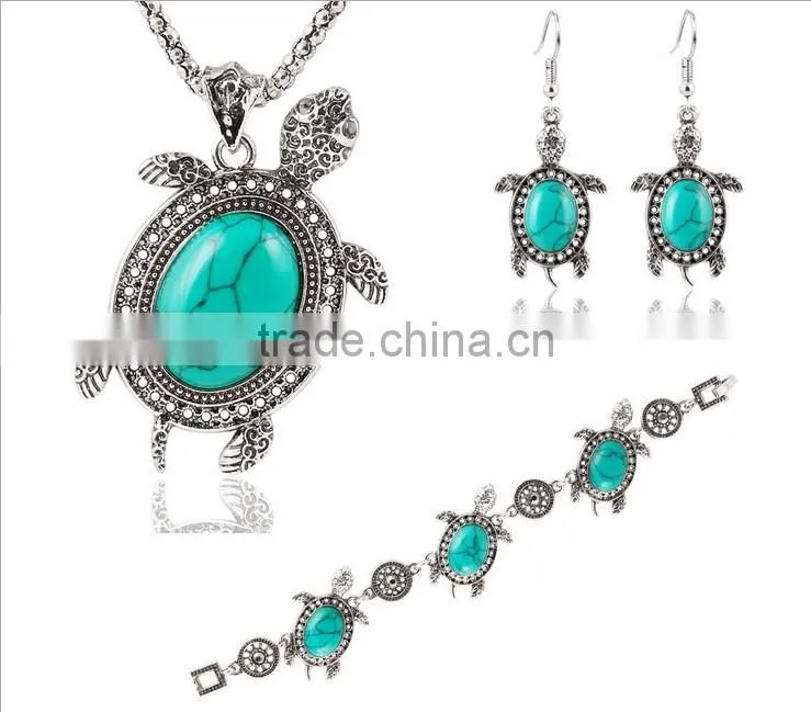 Wholesale Flower Rhinestone Jewelry sets Earring and Necklace Sets Women Jewelry Set