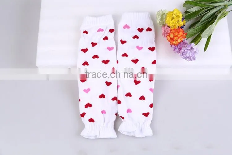 Wholesale Baby Kids Christmas Leg Warmer Chevron Knitted Leggings