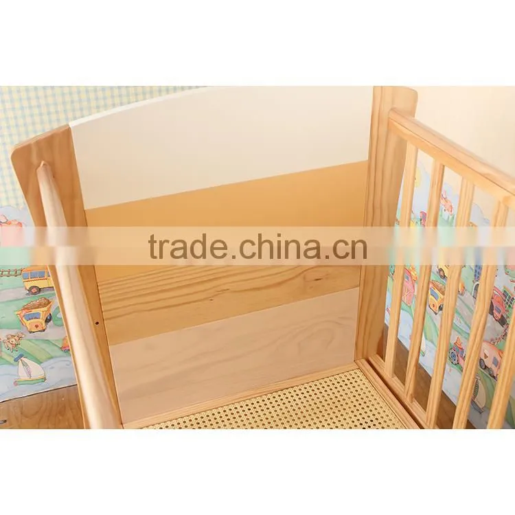Baby cot bed prices adjustable convertible multi-purpose standard bedroom wooden nursery baby furniture