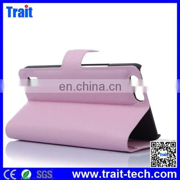 Wholesale Flip Stand PC PU Leather Case for Huawei Honor 6 Plus 6X PE-TL20