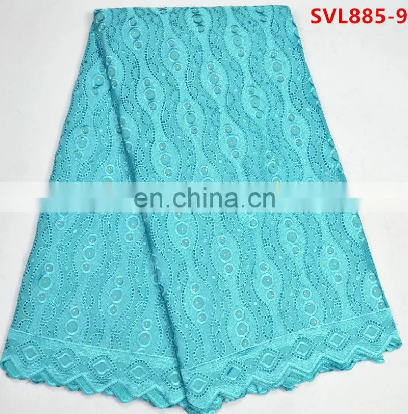 swiss voile cotton lace fabric 100% cotton swiss voile lace fabric black
