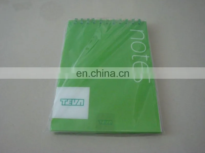 Stationery A4/ A5 Promotional Customized PP cover spiral notebook