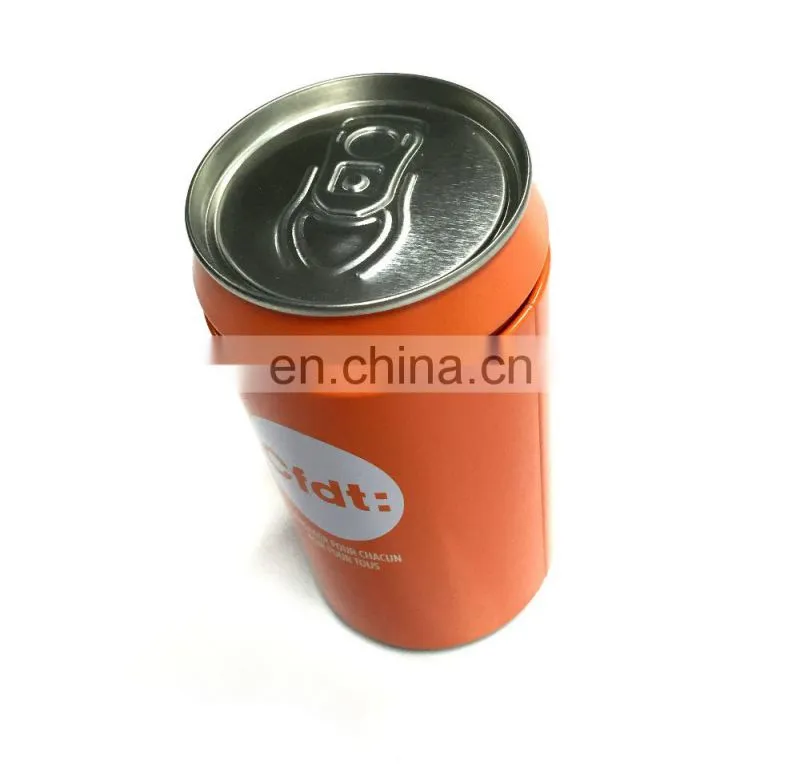 China manufacturer wholesale 12oz tin can briefs packaging box