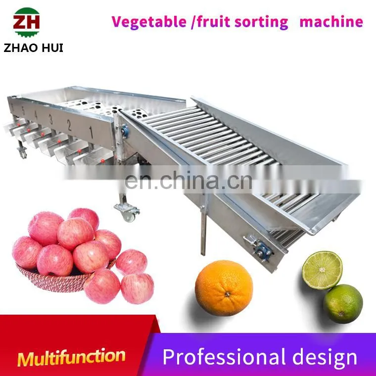Convenient durable cherry fruit sorting machine cherry fruit grader with best price