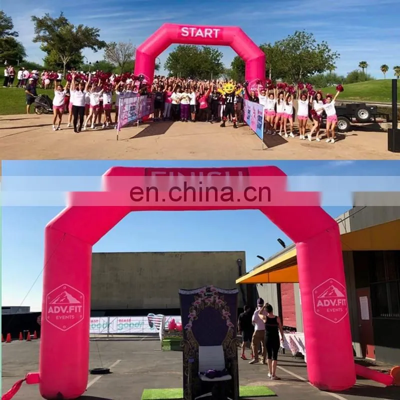 Commercial 5mH Inflatable Start And Finish Line Cheap Air Start Finish Arch On Sale
