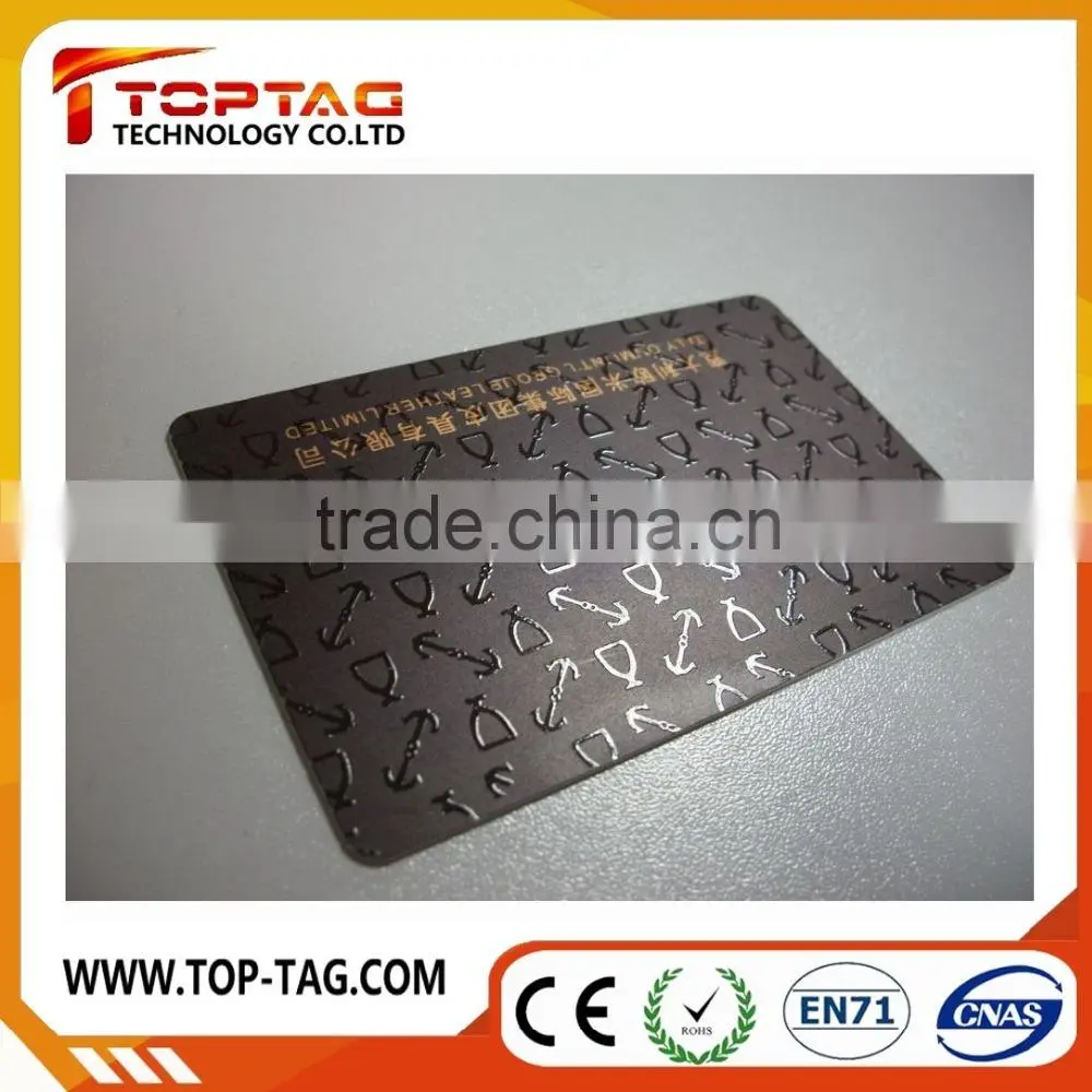 PVC plastic cards with UV printing / UV coating