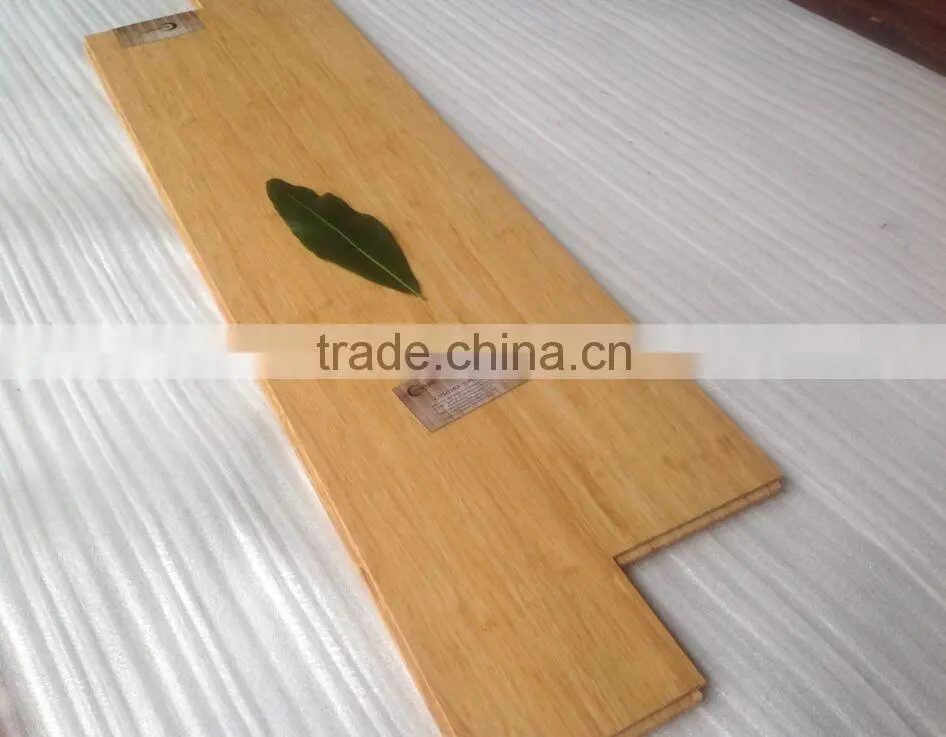 Matt surface natural color strand woven Bamboo unique Flooring