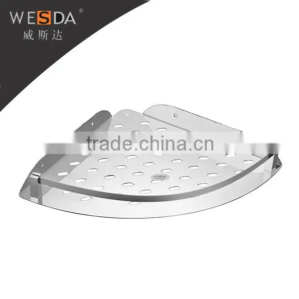 WESDA 2014 bathroom accessory set stainless steel corner shelf