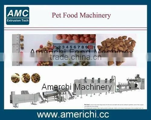 Dry dog/cat pet food machine