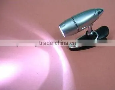 Portable Bullet Shape Reading book lights