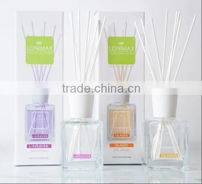 Home fragrance Aroma Diffuser with glass bottle and rattan stick SA-1934