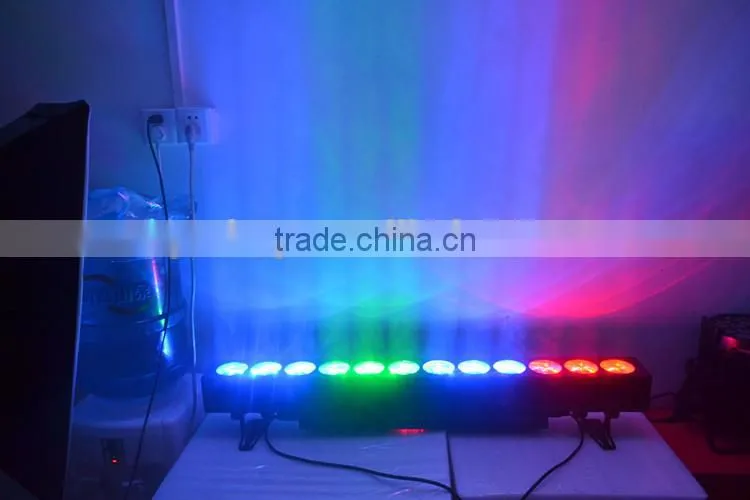 12pcs 18w dj led washer wall stage lighting