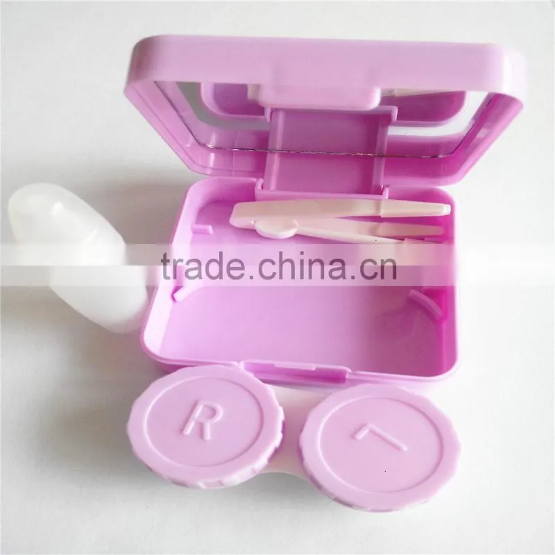 contact lens mate case & cosmetic color contact lens case