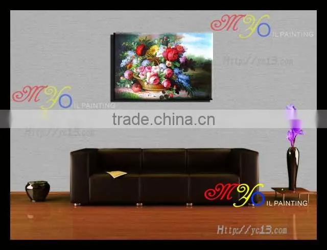 New arrival strong decoration effect fabric oil painting CT-65