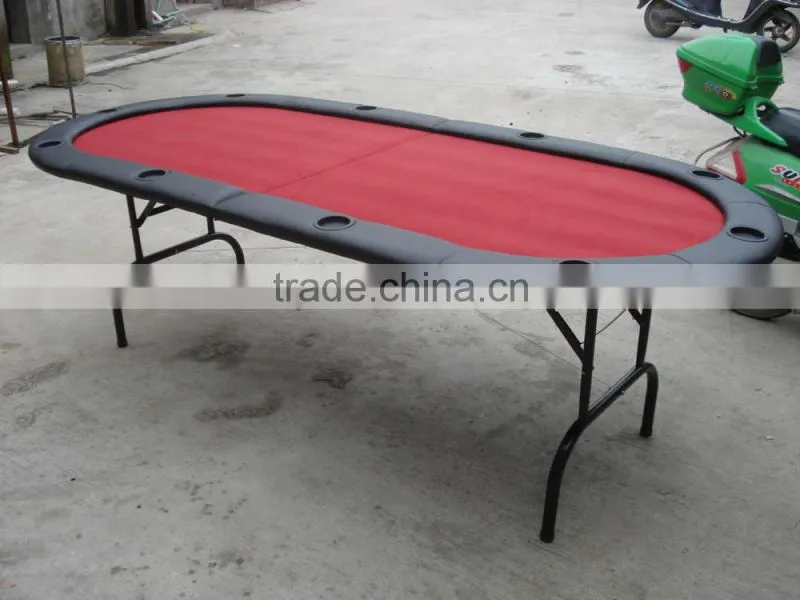 8ft Texas Holdem Folding Poker Table/Game Table