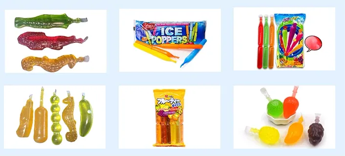 Tube Crushed Ice Ice Pop Filling Sealing Machine