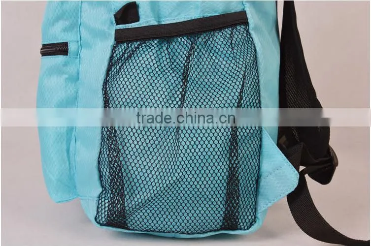 Low MOQ newest style laptop bagpack nylon backpacks