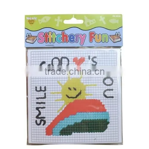 Cross Stitch fun for kids diy craft set