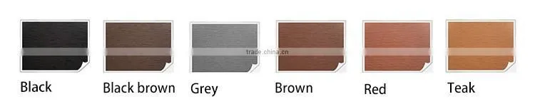 Anti-slip plastic wood flooring / decking timber tech WPC high quality good prices