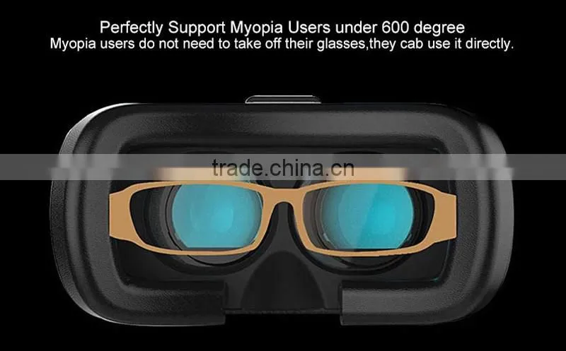 google Cardboard for 4.5-6 inch Smartphone 3D VR Box VR Glasses Virtual Reality Headset With bluetooth remote VR II box