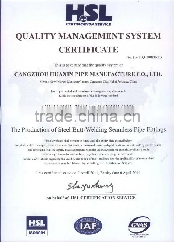 ansi b16.9/asme b16.9 cap