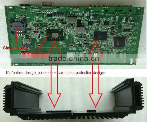 tablet rugget pc intel atom D2550 (lbox-2550)