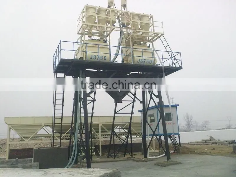2016 120m3/h concrete plant cement mixing machine for sale concrete batch factory