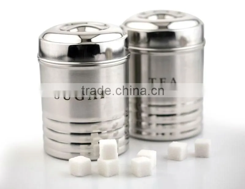 TWO TONE RING CANISTER