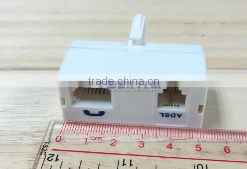 ADSL Micro Filter for use with UK BT/TalkTalk/PlusNet Broadband ADSL Router