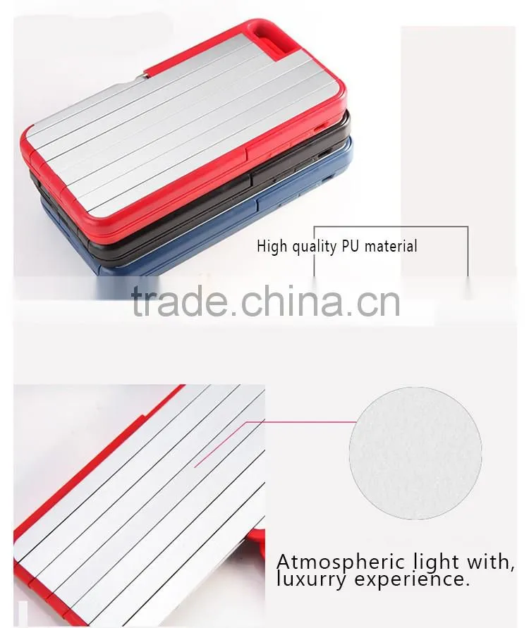 2016 design new trend phone cases selfie stick with bluetooth shutter button aluminum material stikbox case for iphone6s