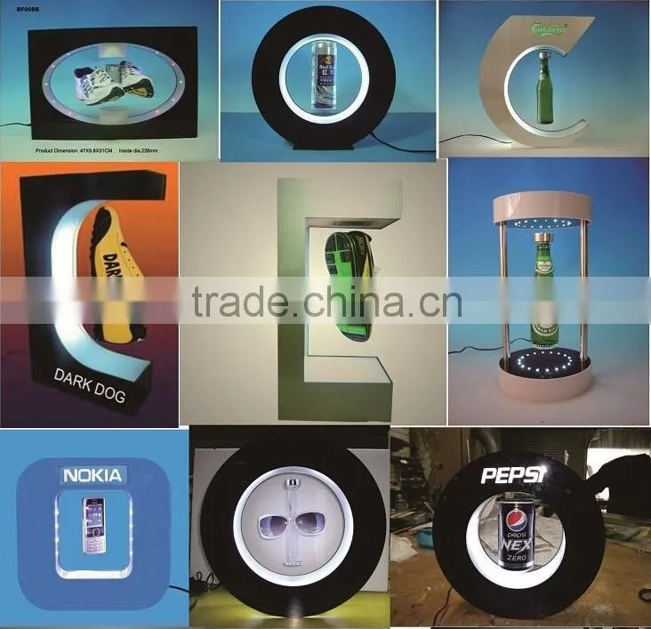 Professional customized rotating magnetic levitation display products for sale