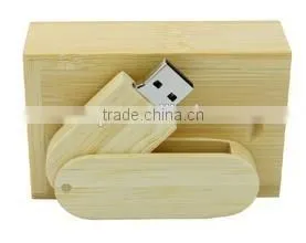 Top Selling Custom Logo 2.0 Wooden swivel USB Flash Drive, promotional gift Wooden USB Pen Drive 8gb/16gb/32gb/64gb