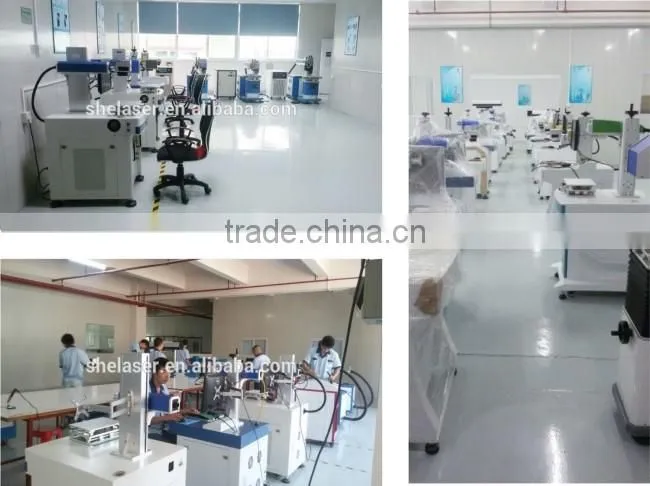 Laser cutting machine hunst with CO2