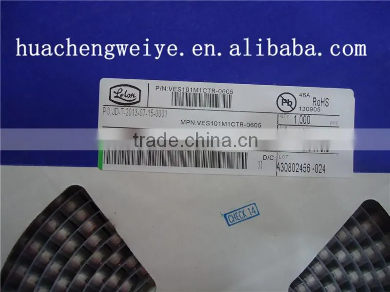 SMD Aluminum electrolytic Capacitors 100UF 16V 6.3*5.3