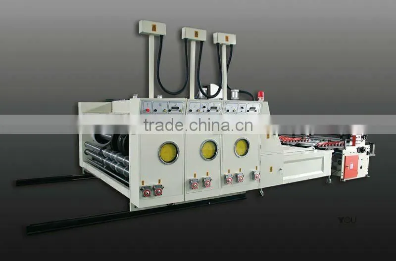 ZSYC Automatic feeder printing and slotting carton packing machinery