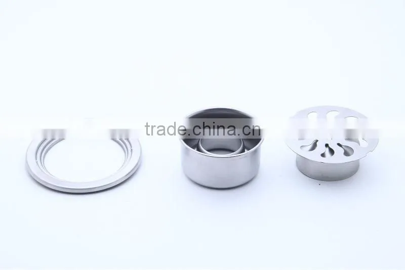 KKK 3.0E Circular stainless steel floor drain