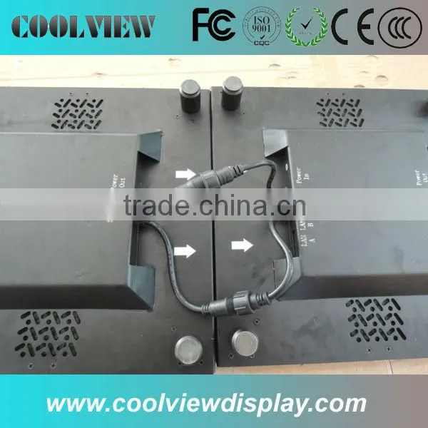P25 led acrylic dance floor 1000 mm size flight case package