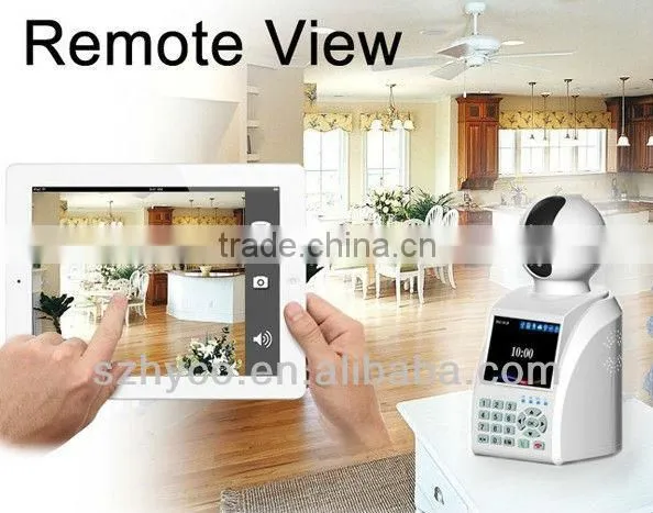 Wireless P2P IP Camera with 3.5inch screen free video calls