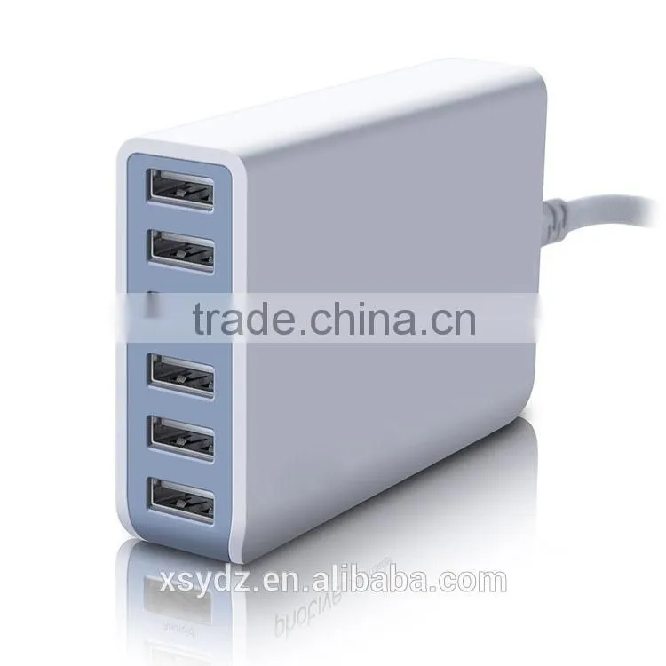 Bank Transfer Available 6.5A 6 Port Cheap Wall USB Charger for iPhone 5/6