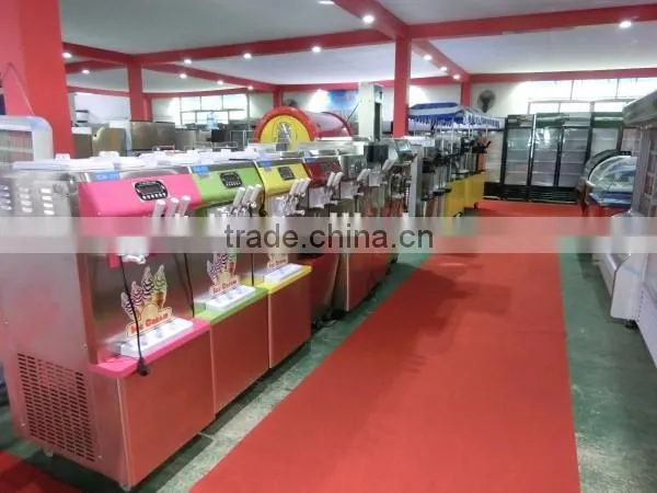 Fried Ice Cream Roll Machine|Yogurt Frying Machine|Round Pan Ice Cream Frying Machine