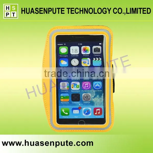 Wholesale 5.5 Inch Adjustable Waterproof Neoprene Outdoor Sports Armband For iphone 6 Plus