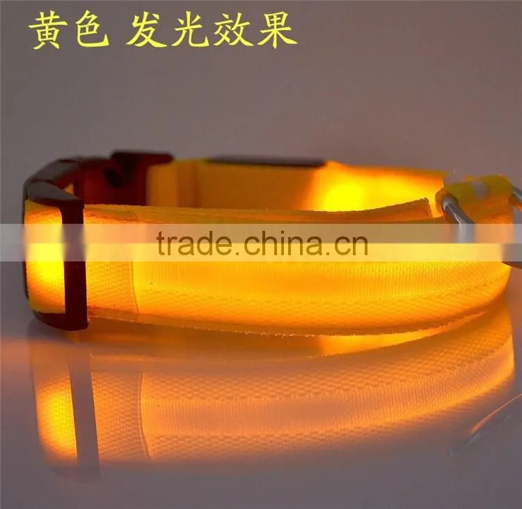 Pet LED Dog Collar LED Flashing Glow LED Dog Cat Collar