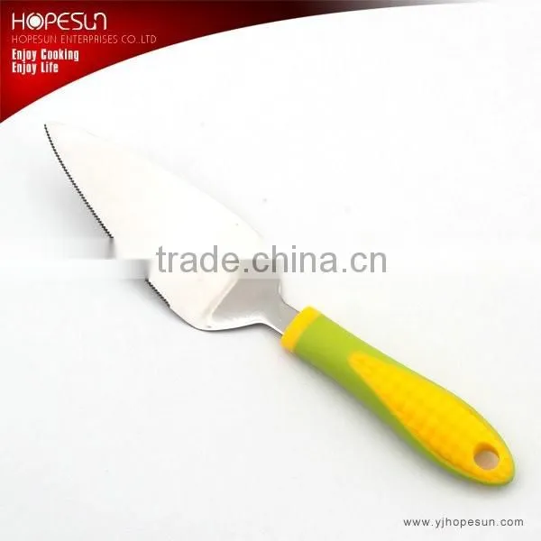 Popular pizza tool best stainless steel pizza shovel in triangle shape
