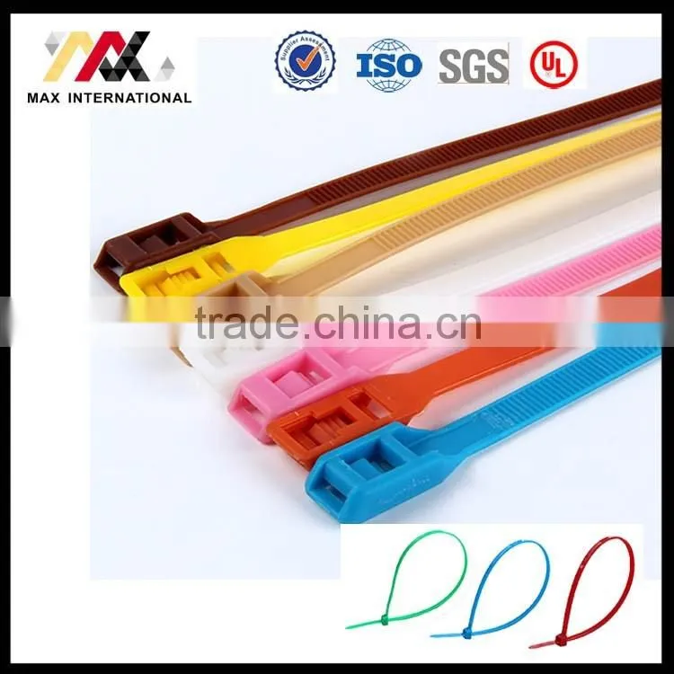 Flexible Soft Zip Binding Nylon 66 Cable Tie